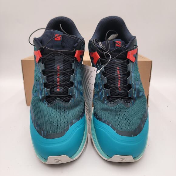 Mens Salomon Ultra Glide 2 Sz 8US/7.5UK 470425 28 NIB Atlantic Blue/Fiery Red main image 6